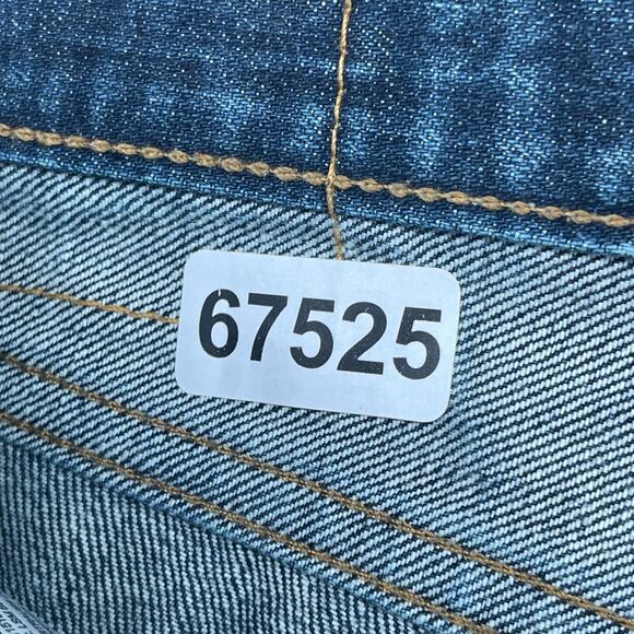 LEVIS Jeans Mens 32x32 501 Slim Fit Straight Leg Denim Wash Cotton Blue - Picture 14 of 14